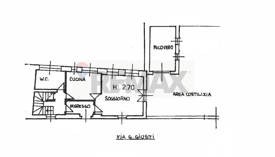 Pianta 2D - Casa semi indipendente Via Giuseppe Giusti
 
1, Fidenza - planimetria 1