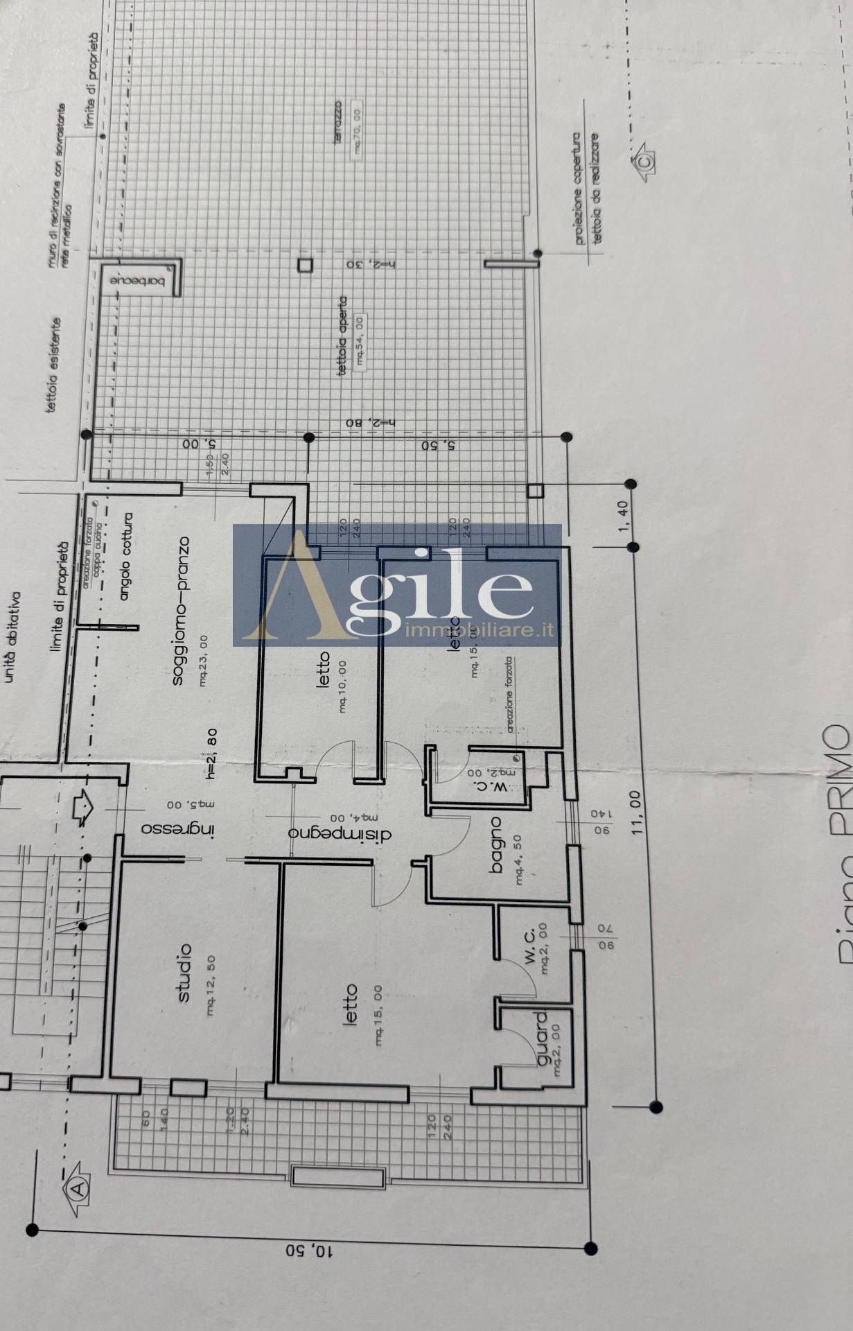 Foto 24 - Appartamento via fermi, Acquaviva Picena - planimetria 1