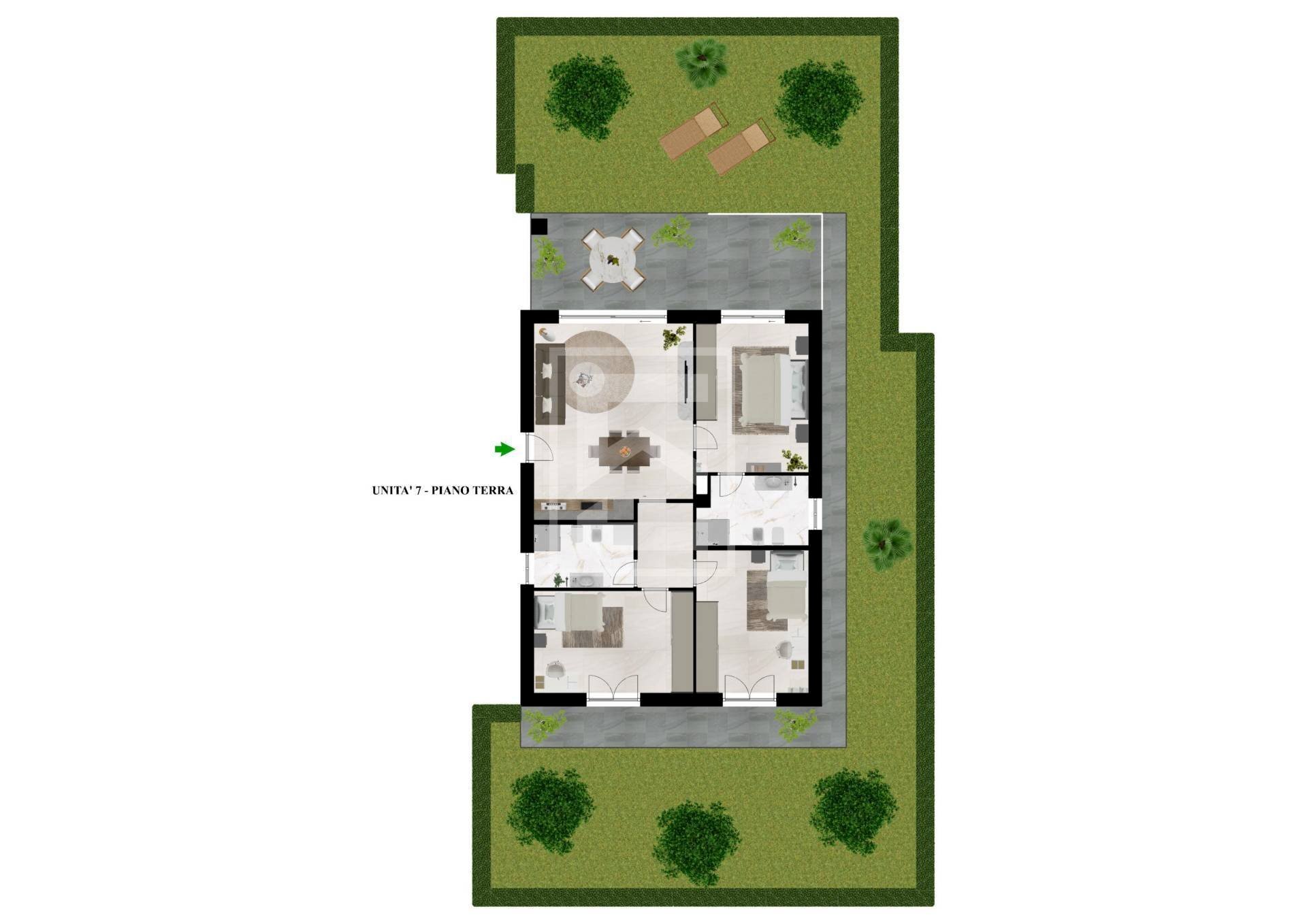 Foto 24 - Quadrilocale VIA FORTE FENILAZZO
 
4, Castelnuovo del Garda - planimetria 1