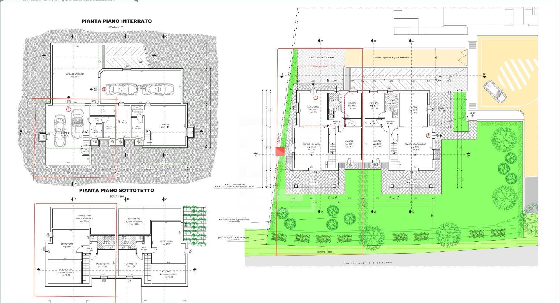 Foto 4 - Casa semi indipendente Strada Pozzolengo, Ponti sul Mincio - planimetria 1