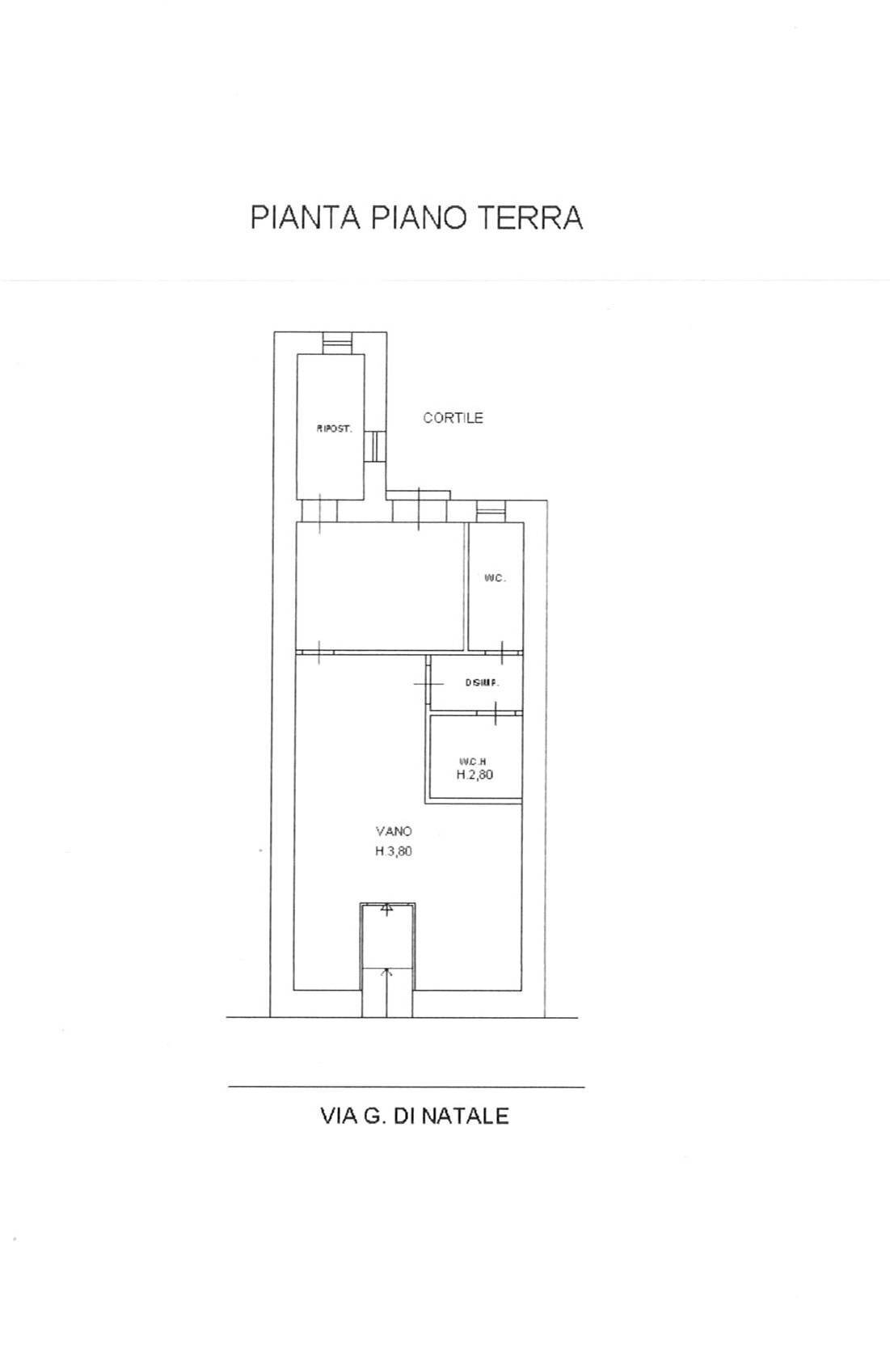 Foto 14 - Shop Via Giuseppe Di Natale, Siracusa - floor plans 1