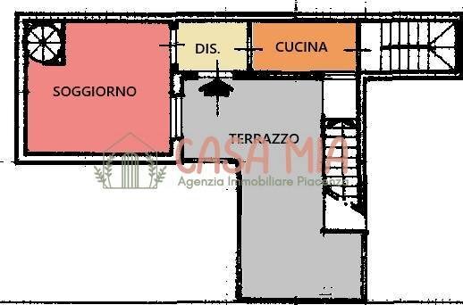 Foto 37 - Casa semi indipendente VIA ROMA, Ziano Piacentino - planimetria 1