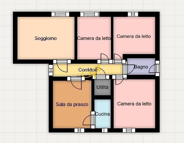 Foto 21 - Apartment Via degli Scalpellini, Ostuni - floor plans 1