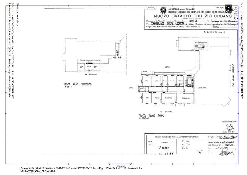 Foto 39 - Apartment Via Pastrengo, Torino - floor plans 1