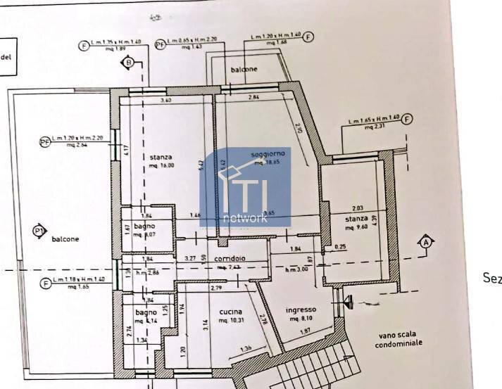 Foto 49 - Attico Via Delle Baleari
 
3, Roma - planimetria 1