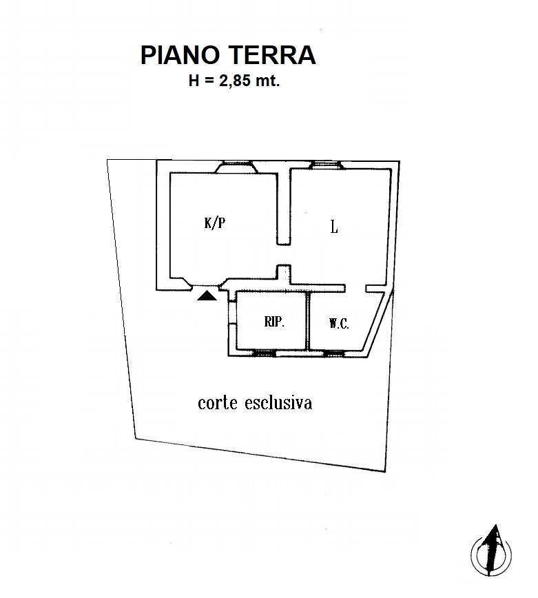 Foto 14 - Villa Via Fiume Busento
 
114, Catanzaro - planimetria 1