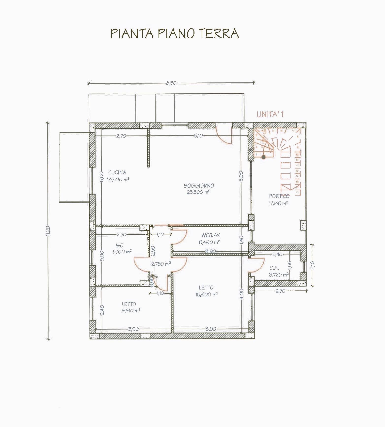 Foto 9 - Villa Via Mattia Preti, Borgia - floor plans 1