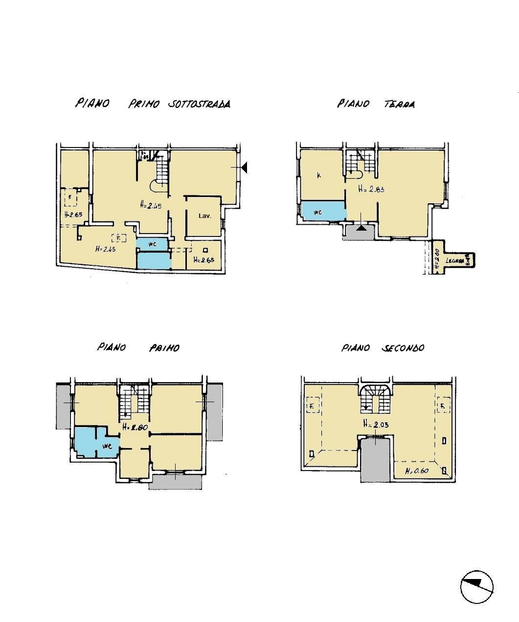 Foto 31 - Terraced Villa Via Ugo Ortona, Catanzaro - floor plans 1