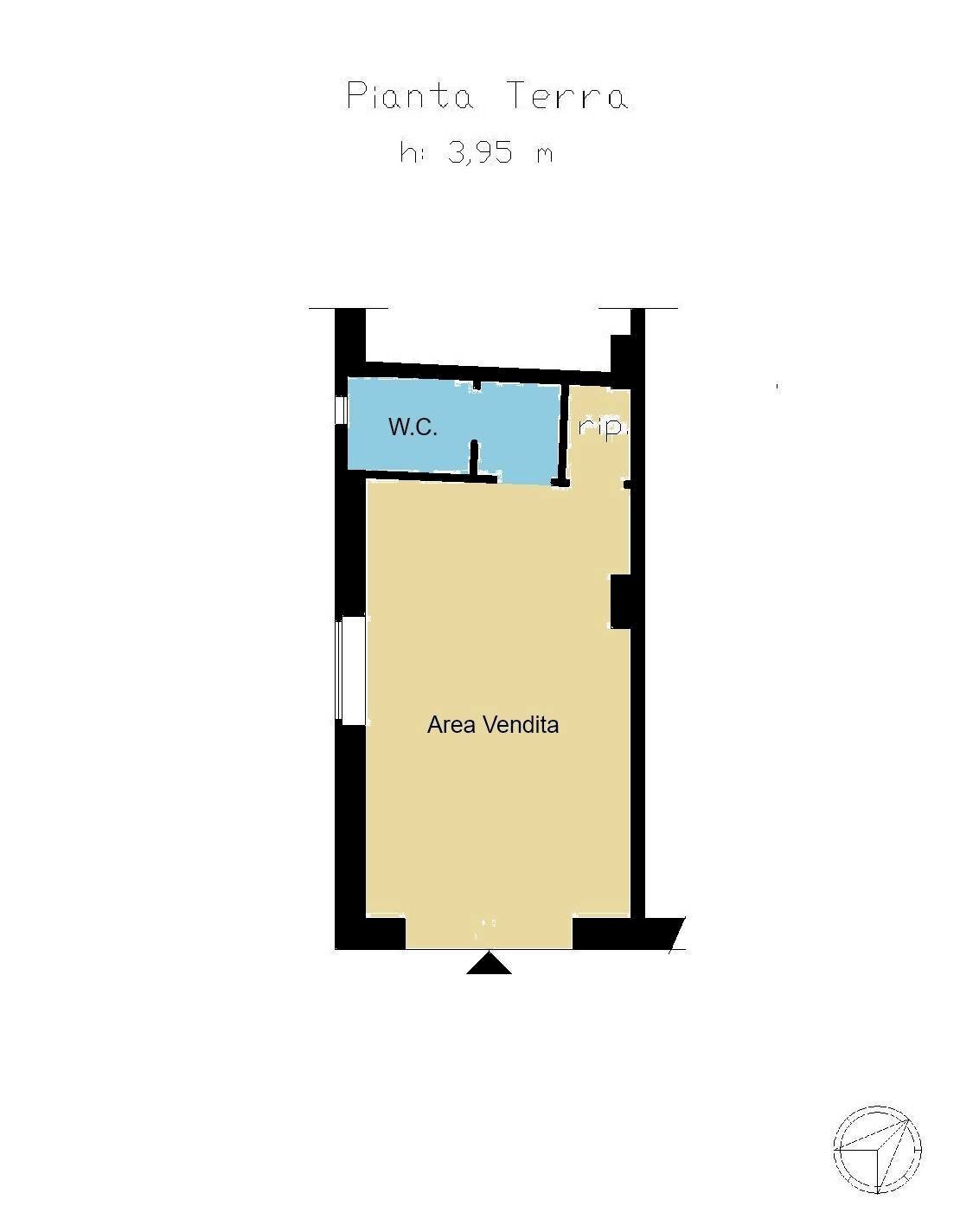 Foto 8 - Shop via Lungomare Stefano Pugliese
 
55, Catanzaro - floor plans 1