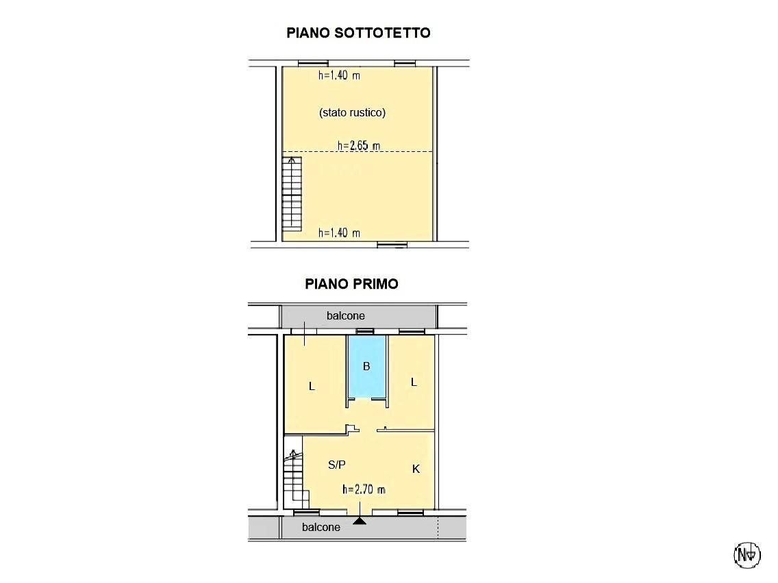 Foto 20 - Trilocale via Trapani, Catanzaro - planimetria 1