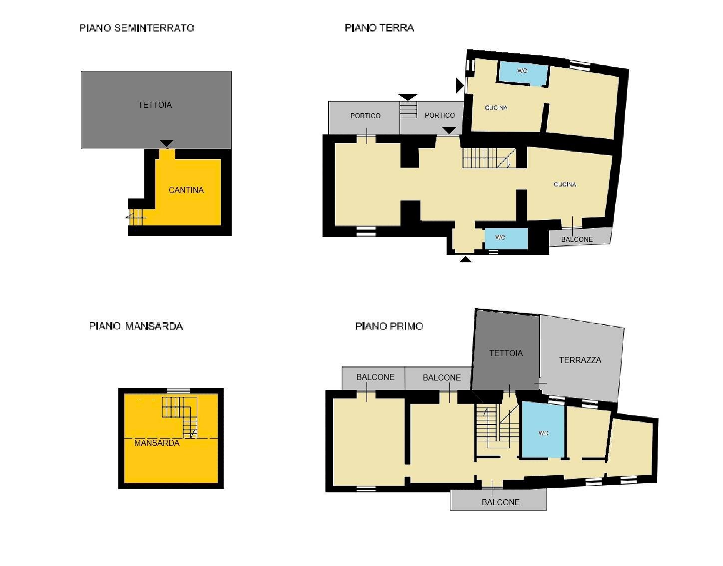 Foto 31 - Terraced Villa Strada Provinciale 168, Marcellinara - floor plans 1