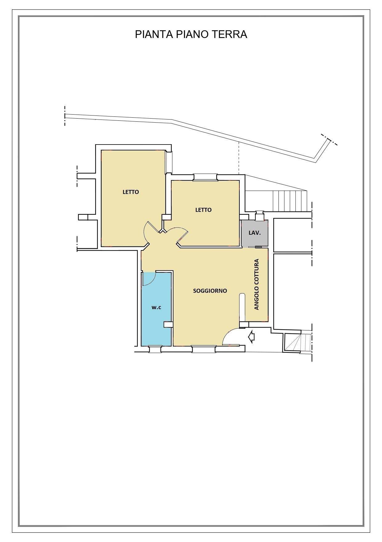 Foto 14 - Three-room apartment viale Fiume Mesima, Catanzaro - floor plans 1