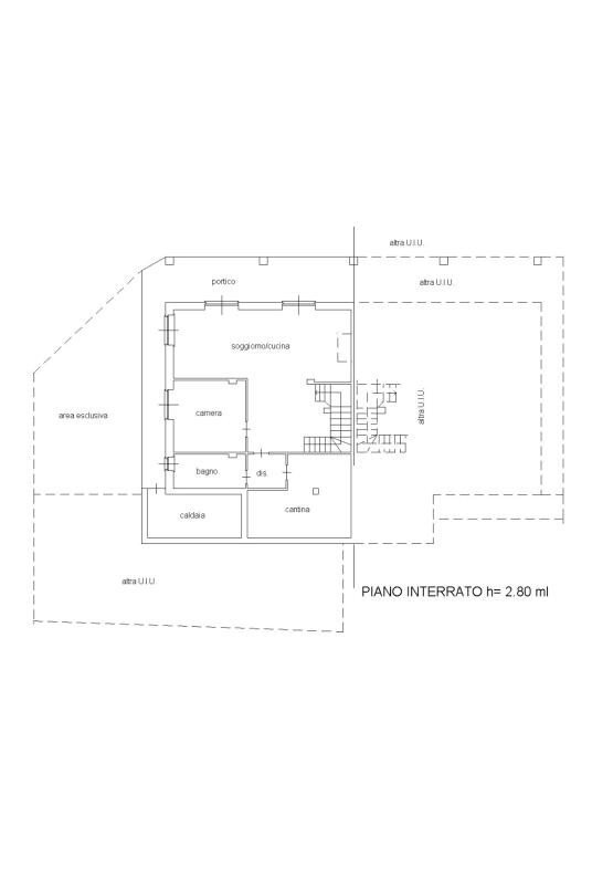 Quadrilocale via Barbara Allason, 60, Pecetto Torinese - planimetria 1