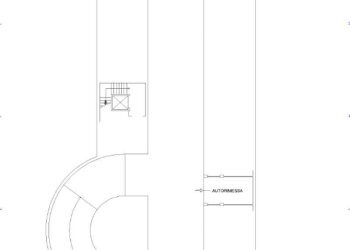 pianta piano interrato autorimessa 2 - Appartamento via Larga, Calderara di Reno - foto 29