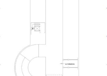 pianta piano interrato autorimessa 1 - Appartamento via Larga, Calderara di Reno - foto 30