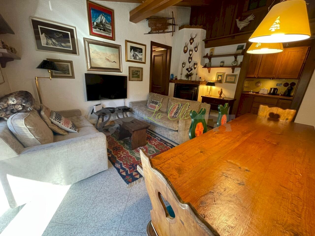 VENDITA COURMAYEUR - SOGGIORNO - Trilocale Courmayeur - foto 3