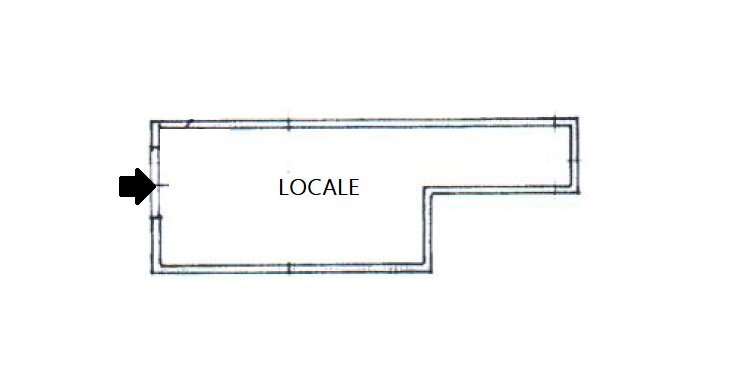 planimetria - Deposito via giuseppe del drago, Monopoli - planimetria 1