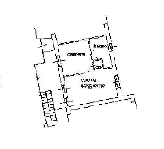 1.jpg - Two-room apartment at auction Via Cesare Viazzi 7, Predosa - floor plans 1