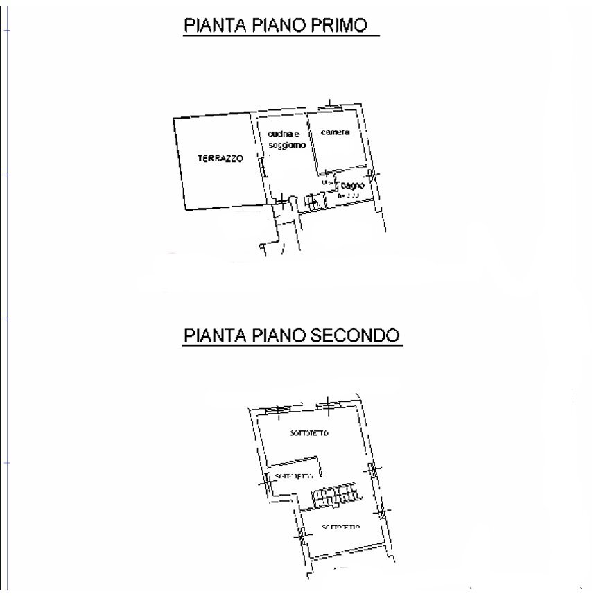 1.png - Three-room apartment at auction Via Cesare Viazzi 7, Predosa - floor plans 1
