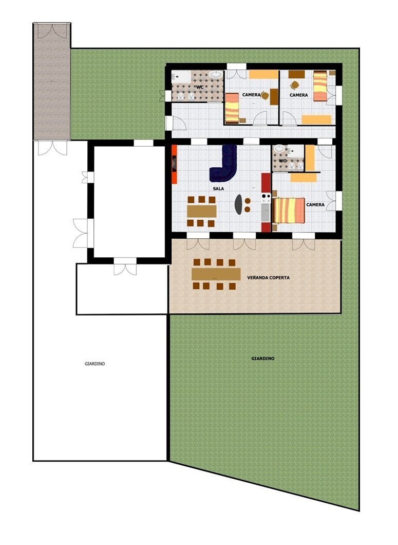 TIP B VIA LOMBARDIA DE PETRIS.jpg - Appartamento VIA LOMBARDIA 86, Nettuno - foto 1