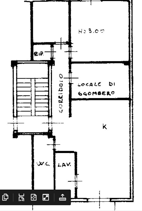 planimetria 2? piano.png - Four-room apartment Via Giacomo Amato 15, Gela - floor plans 1