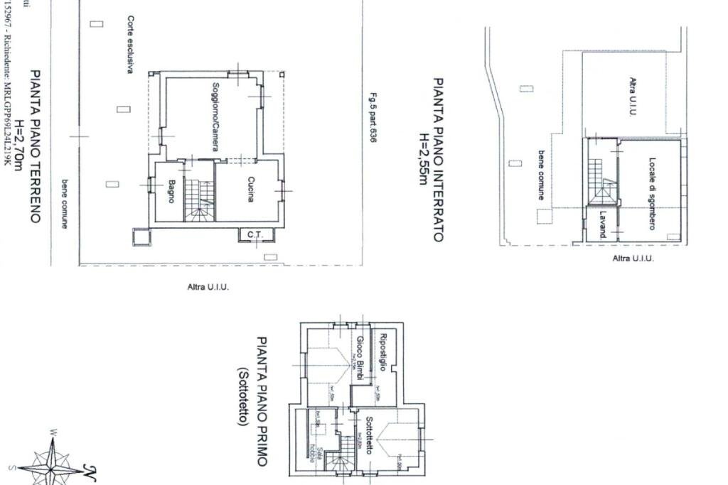 Villa Via caravaggio, Bruino - planimetria 1