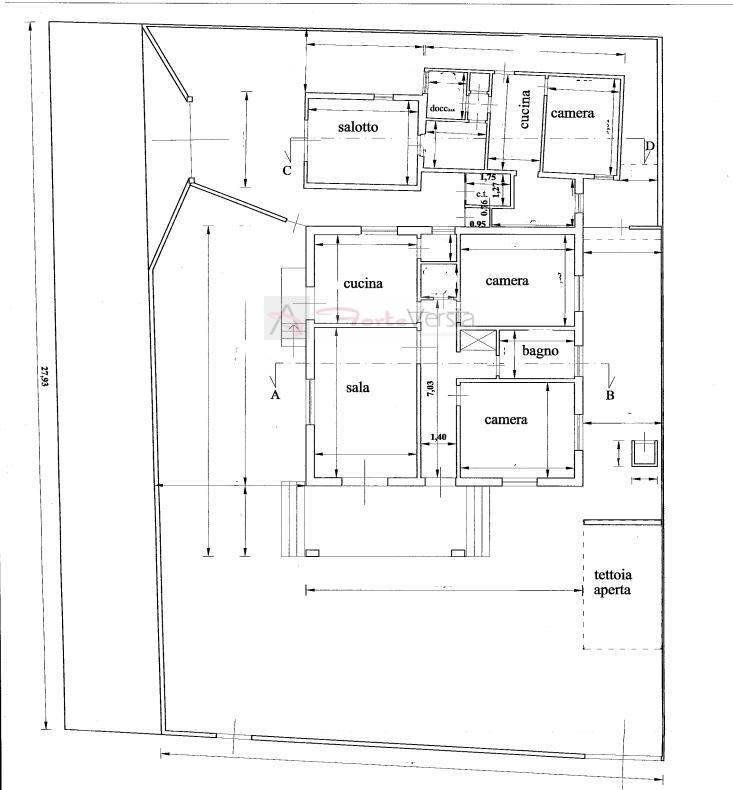 Foto 7 - Villa Forte dei Marmi - planimetria 1