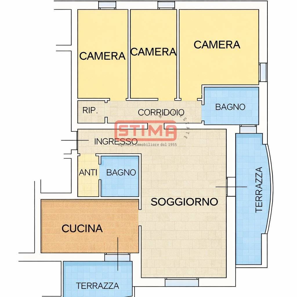 Foto 64 - Apartment Treviso - floor plans 1