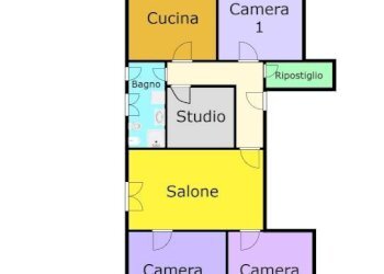 Planimetria - Non-buildable land via Vincenzo Gioberti, 12, Genova (neighborhood Sampierdarena) - photo 11