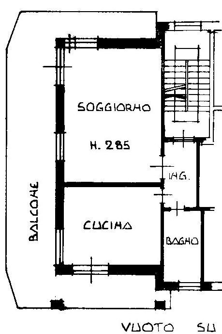 Trilocale strada Statale del Colle di Nava Sud, 13, Mondovì - planimetria 1