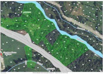 Mappa - Terreno agricolo Hameau de Chez les Blanc Dessus, Etroubles - foto 1