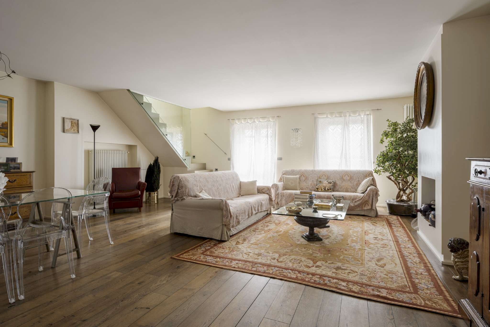 Soggiorno - Three-room apartment via Santa Croce, 46, Moncalieri - photo 1