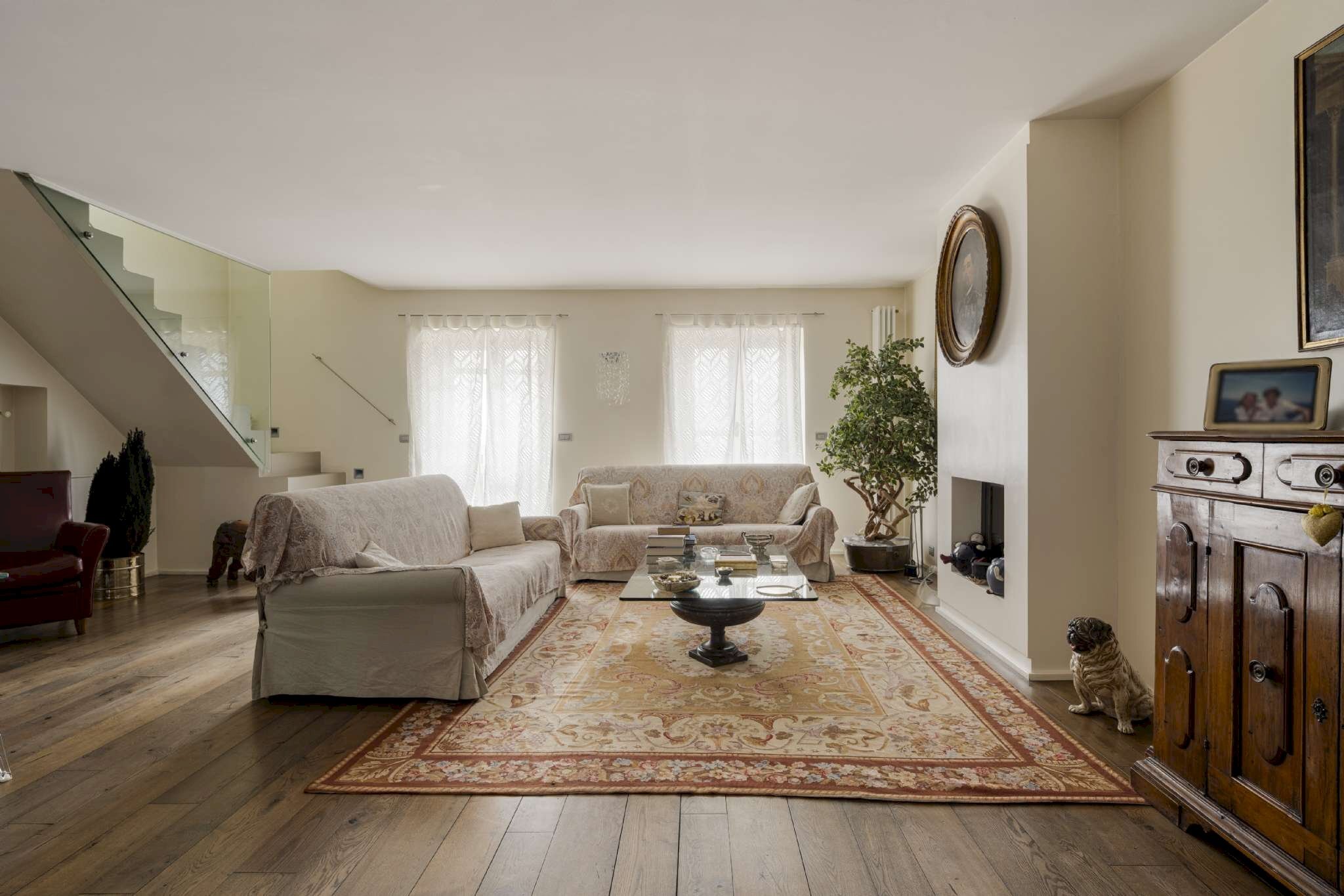 Soggiorno - Three-room apartment via Santa Croce, 46, Moncalieri - photo 3