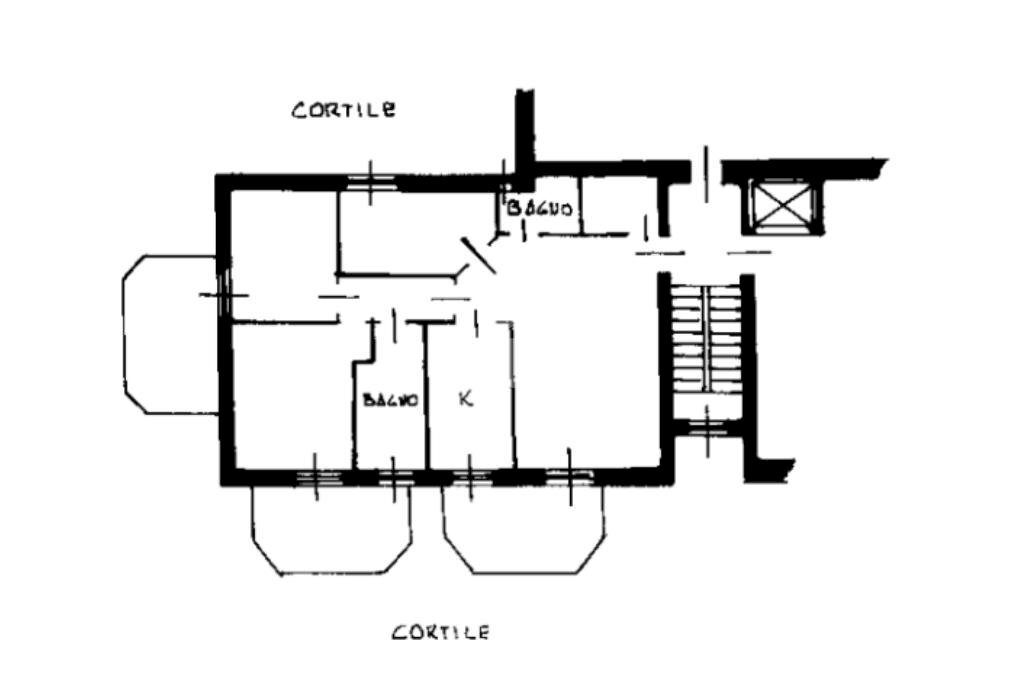 Quadrilocale Via Mazzini, Novate Milanese - planimetria 1