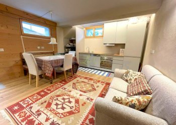 AFFITTO COURMAYEUR - SOGGIORNO, ZONA PRANZO E CUCI - Trilocale Prè-Saint-Didier - foto 1