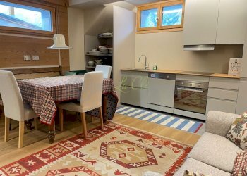 AFFITTO COURMAYEUR - SOGGIORNO, ZONA PRANZO E CUCI - Trilocale Prè-Saint-Didier - foto 6