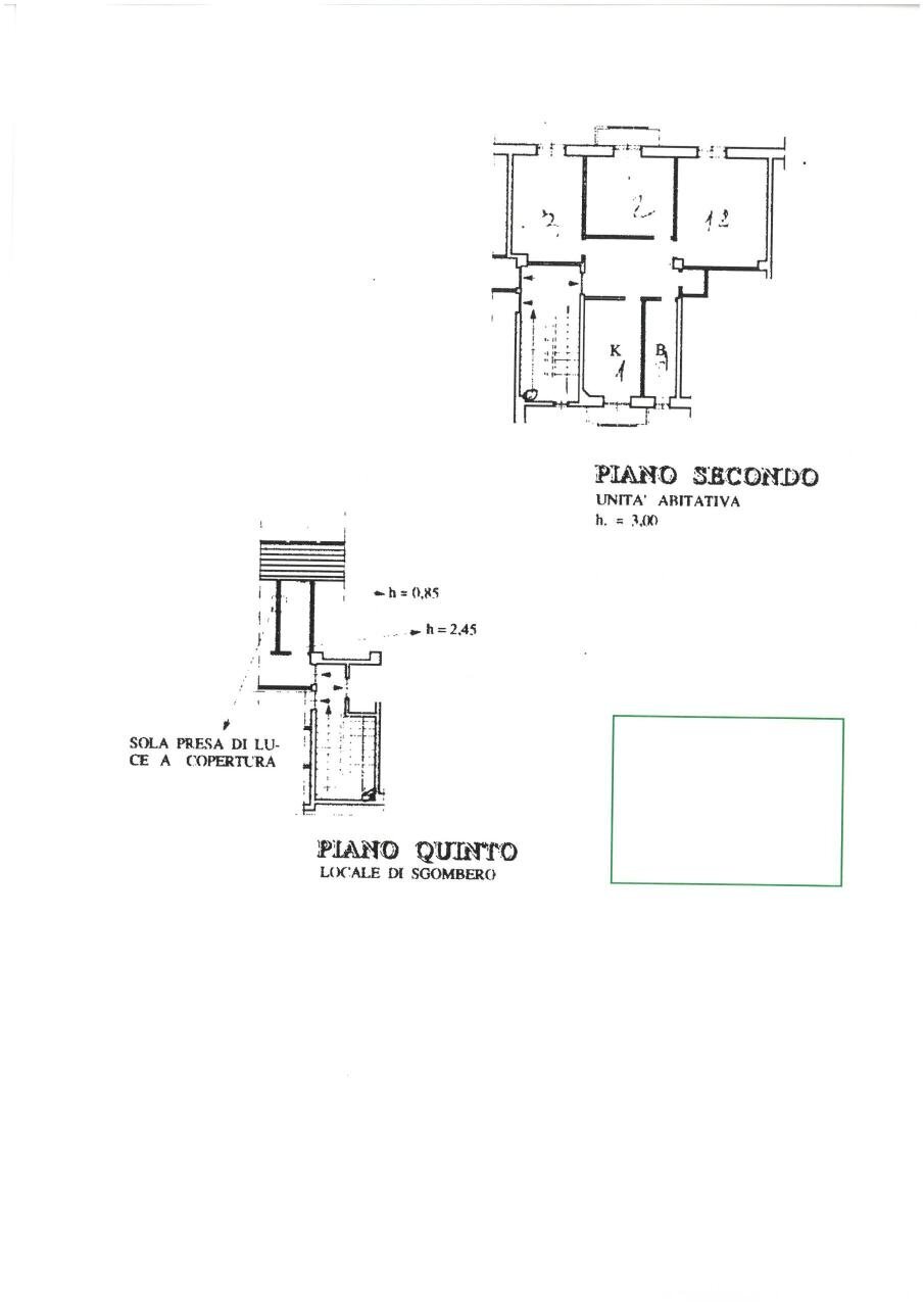 PIANTINA.jpg - Four-room apartment via bogliolo  7, Alassio - floor plans 1