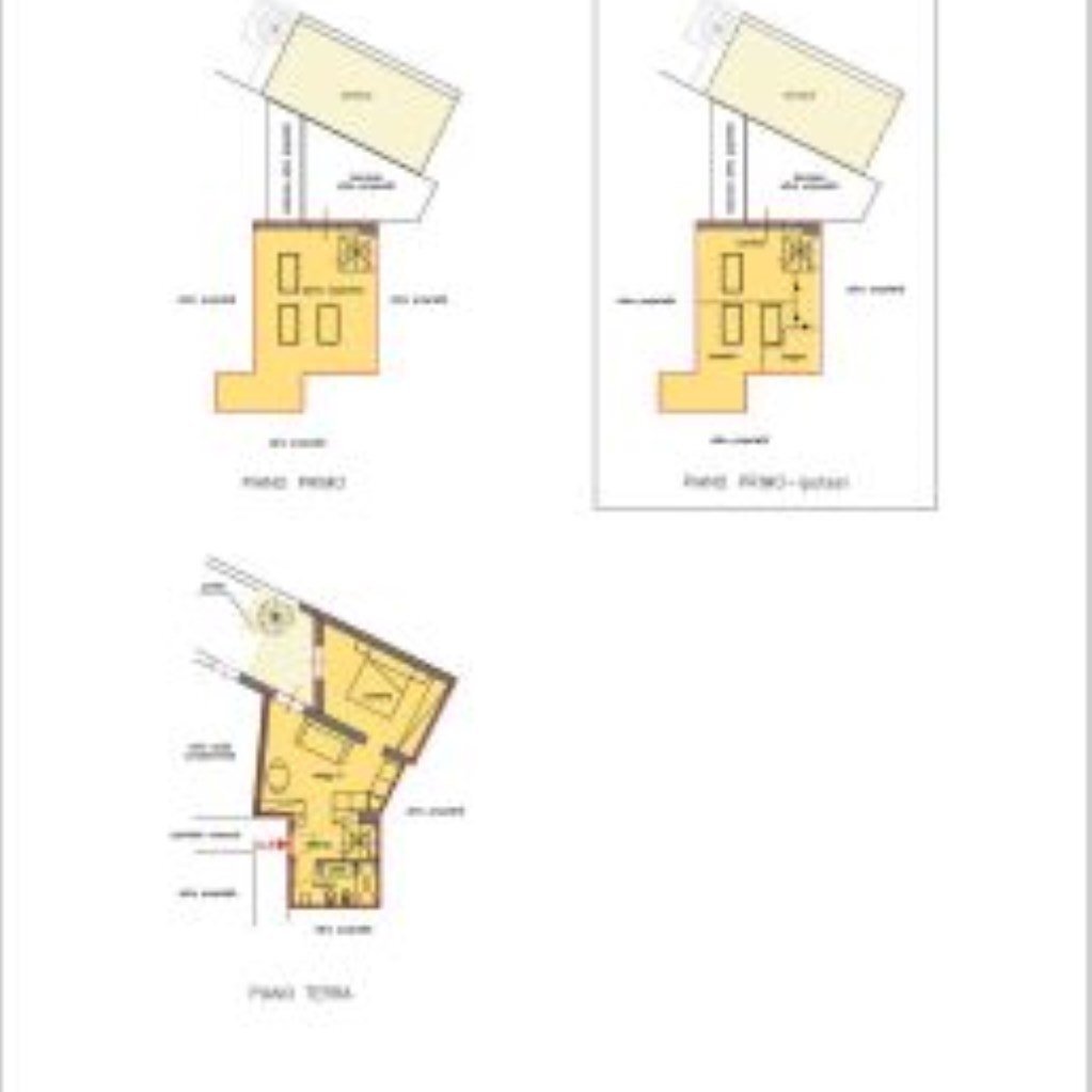 Trilocale Via Giacinta Pezzana, 8, Bologna (zona San Donato) - planimetria 1