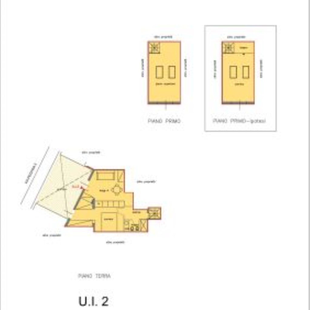 Trilocale Via Giacinta Pezzana, 8, Bologna (zona San Donato) - planimetria 1