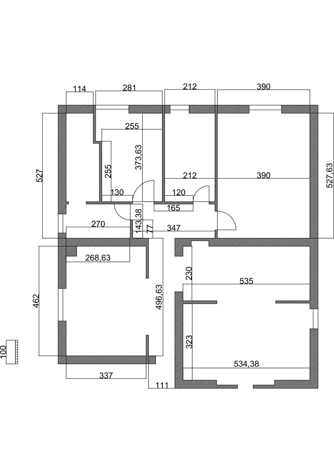 Quadrilocale via Carlo Alberto Dalla Chiesa, 18, Monterosi - planimetria 1