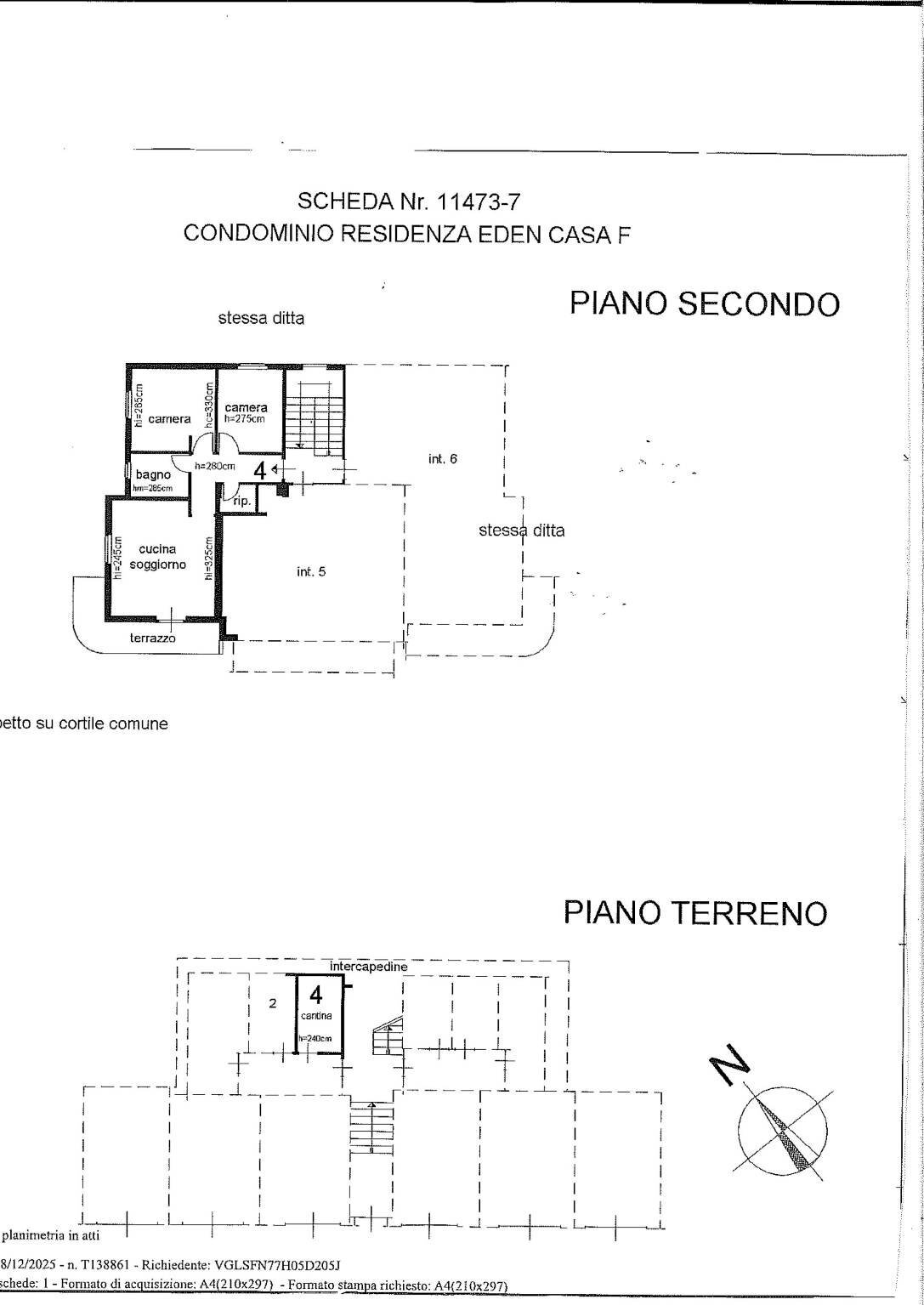 Trilocale via Tetti, 16, Roburent - planimetria 1