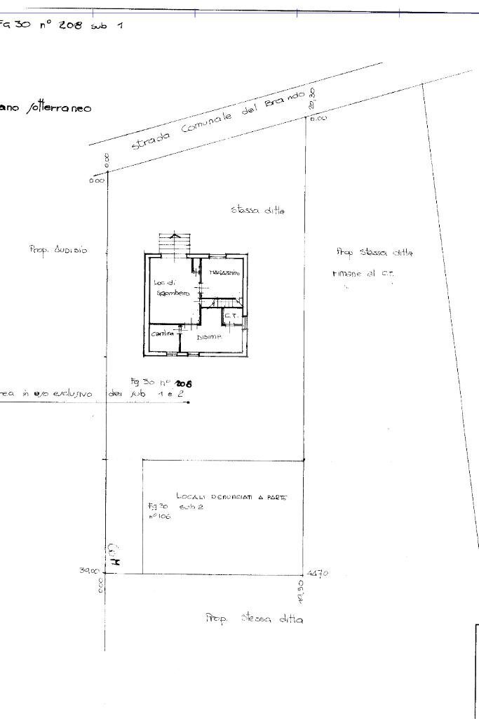 Independent house Regione Bronzina, Orbassano - floor plans 1