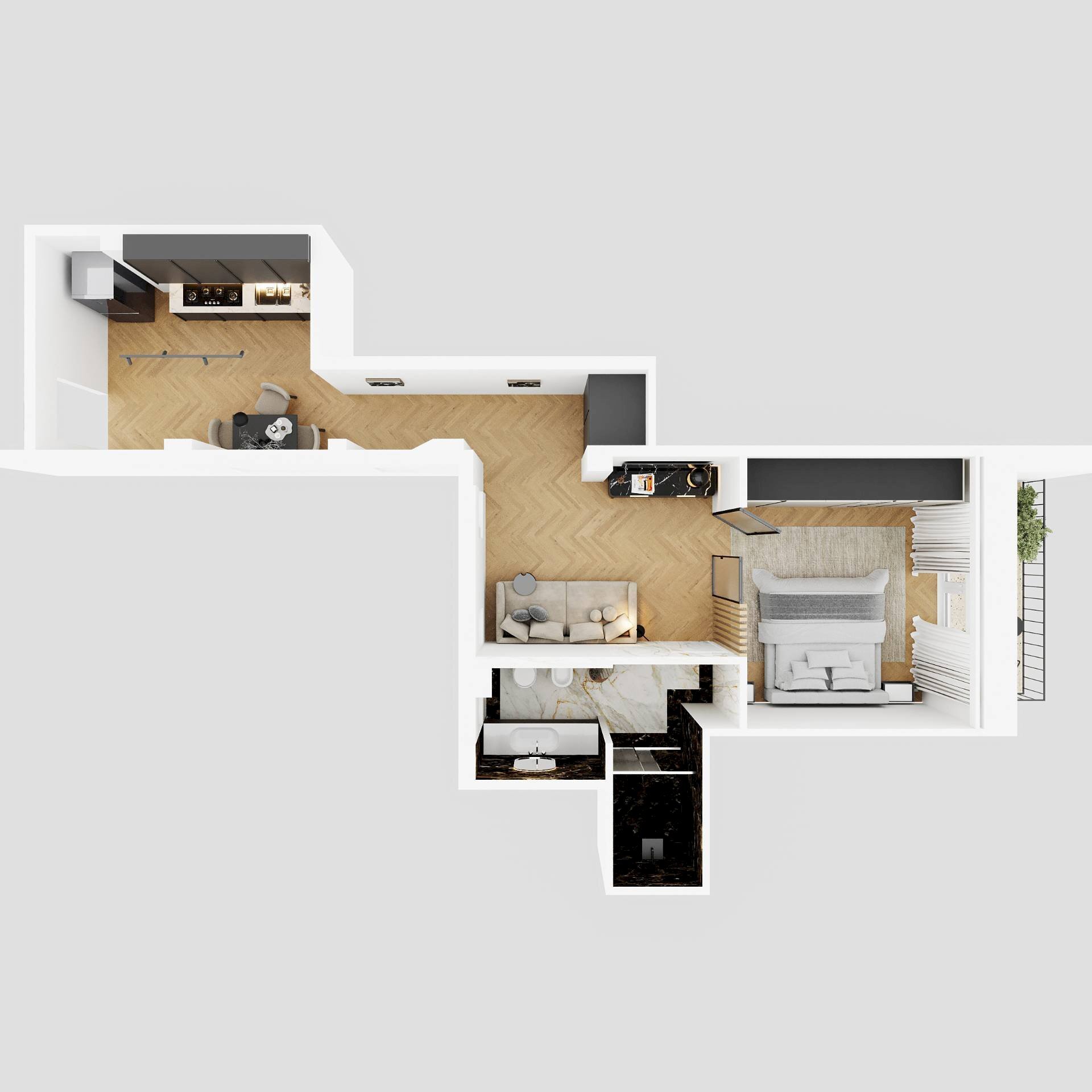 Foto 2 - Bilocale Via Tommaso da Celano
 
76, Roma - foto 2