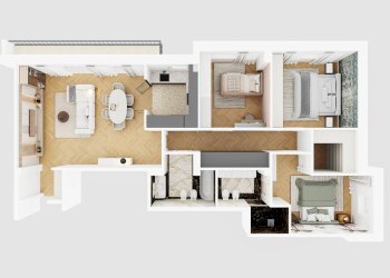 Foto 3 - Four-room apartment Via Tommaso da Celano
 
76, Roma - photo 3