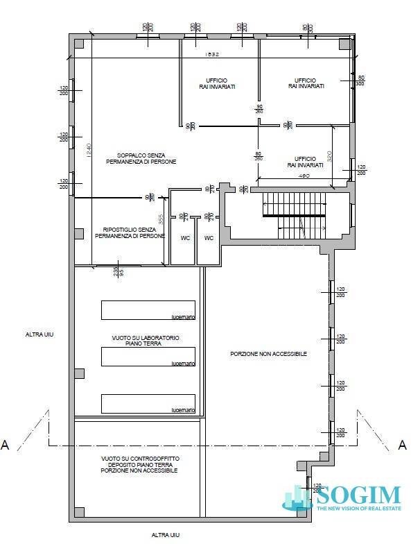 Foto 17 - Stable - Palace Via Del Commercio, Lissone - floor plans 1
