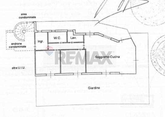 Pianta 2D - Casa semi indipendente via mario rapisardi
 
4, Aci Castello - planimetria 1