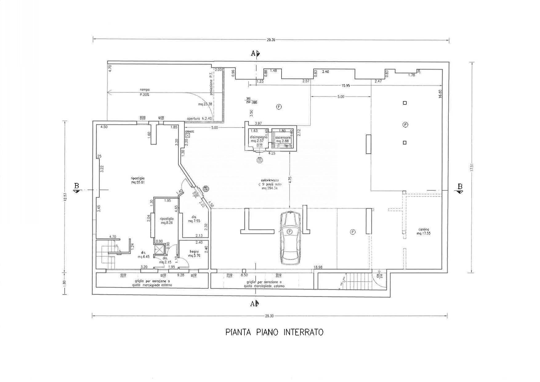 Foto 17 - Residence Viale Regina Margherita
 
143, Rimini - planimetria 1