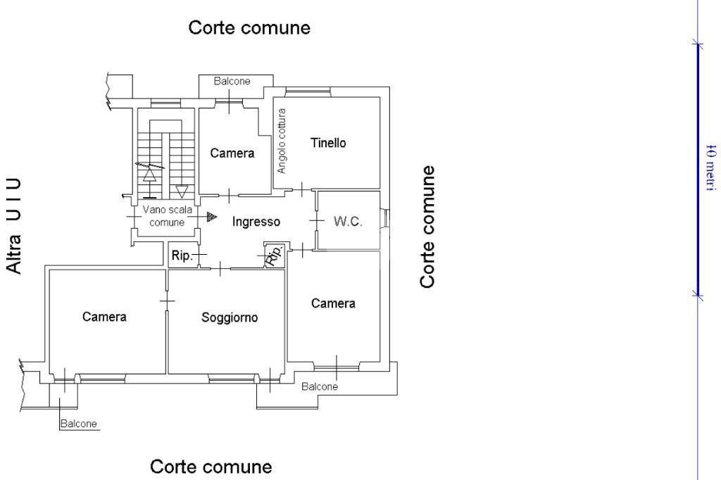 Apartment Via Paschero, Cafasse - floor plans 1