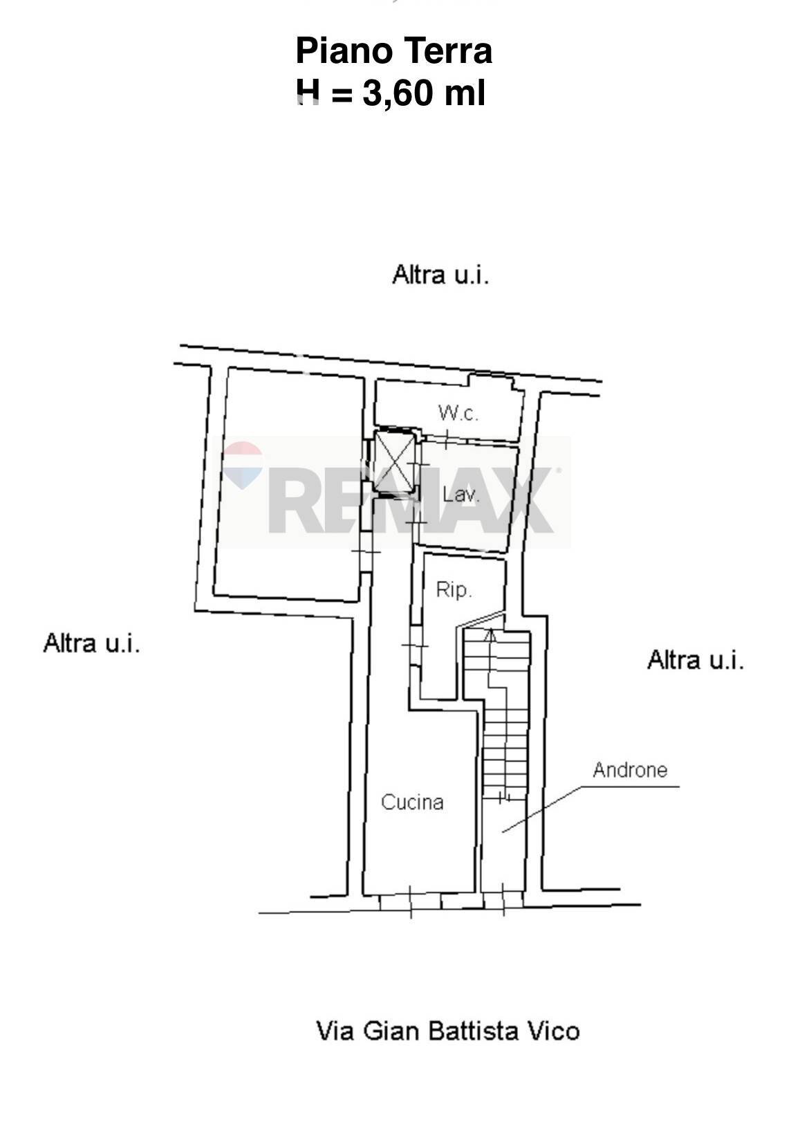 Pianta 2D - Independent house VIA GIAN BATTISTA VICO
 
42-44, Alcamo - floor plans 1