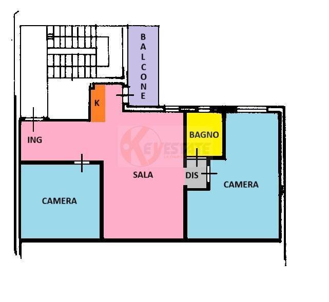 Foto 23 - Attic Via Grazia Deledda
 
83, Sassari - floor plans 1